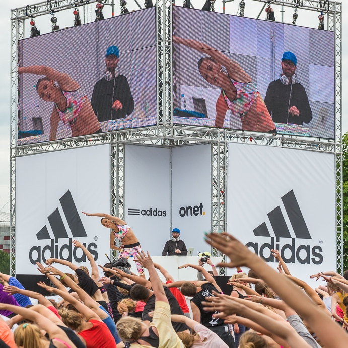 adidas,ewa chodakowska,training,fitness,mygirls,horeca events,horeca group