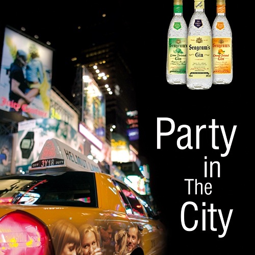 seagrams gin, party in the city, event, brand activation, event scenography, wieteska photos